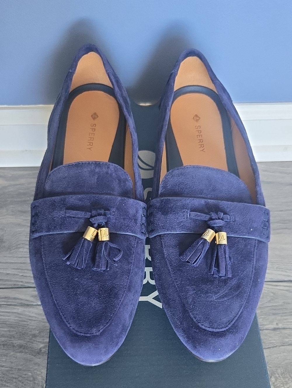 Sperry Women's Cora Loafer Navy Suede